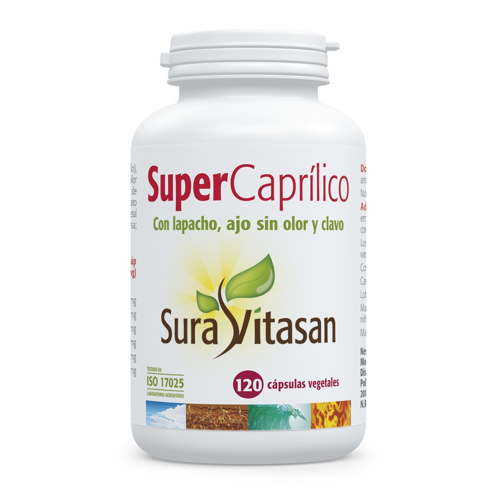 Comprar CAPRILICO SUPER 120 CAP SURA VITASAN online- Farmacia Coliseum
