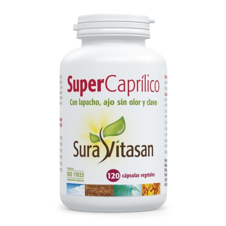 Comprar CAPRILICO SUPER 120 CAP SURA VITASAN online- Farmacia Coliseum