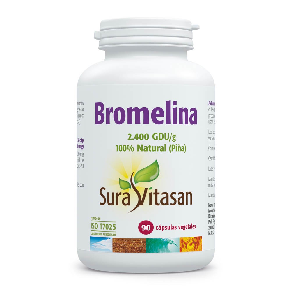 Comprar BROMELINA 500 MG 90 CAP SURA VITASAN online