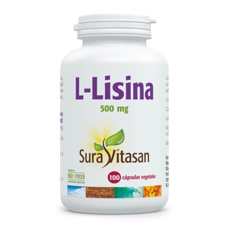 Comprar LISINA 500 MG 100 CAPS SURA VITASAN online - Farmacia Coliseum