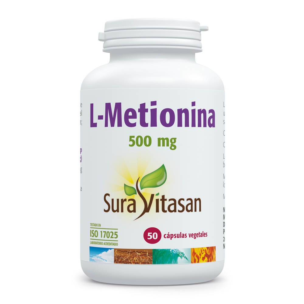 Comprar online METIONINA 500 MG 50 CAP SURA VITASAN - Coliseum