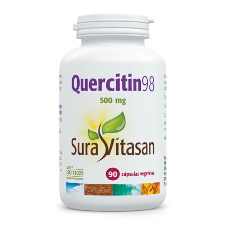 Comprar online QUERCITIN 98 500MG 90 CAP SURA VITASAN - Farmacia Coliseum