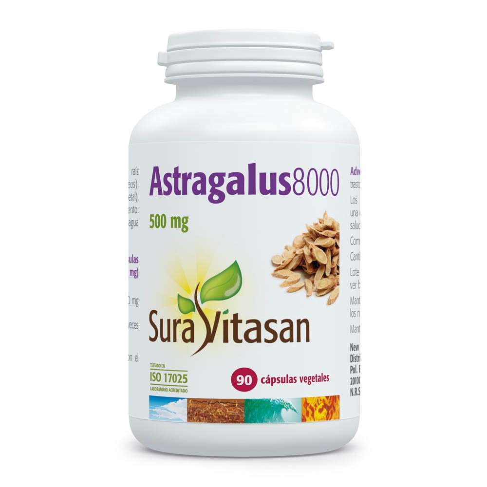 Comprar ASTRAGALUS 8000 500 MG 90 CAP SURA VITASAN online - Coliseum