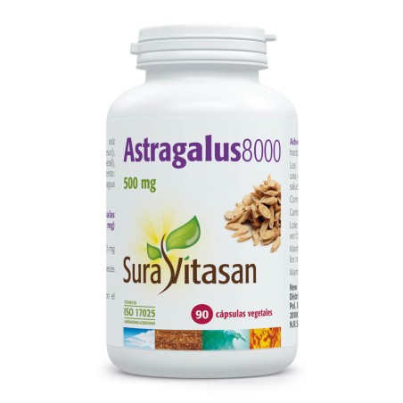 Comprar ASTRAGALUS 8000 500 MG 90 CAP SURA VITASAN online - Coliseum
