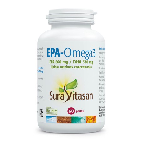Comprar EPA OMEGA-3 60 PERLAS SURA VITASAN online - Coliseum
