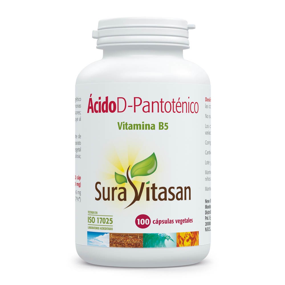 Comprar PANTOTENICO ACIDO 500 MG 100 COMP SURA VITASAN online-Coliseum