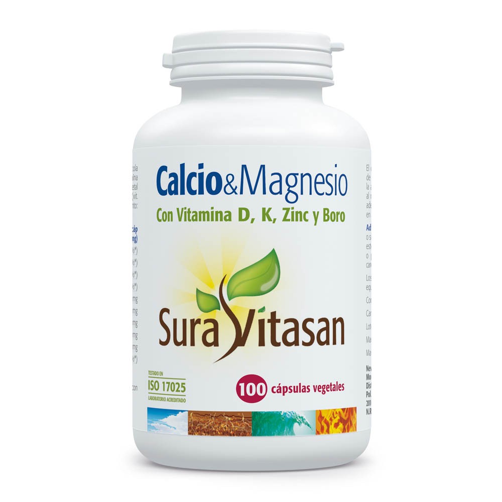Comprar CALCIO MAGNESIO +D+ZN+ BORO 100 COMP SURA VITASAN online