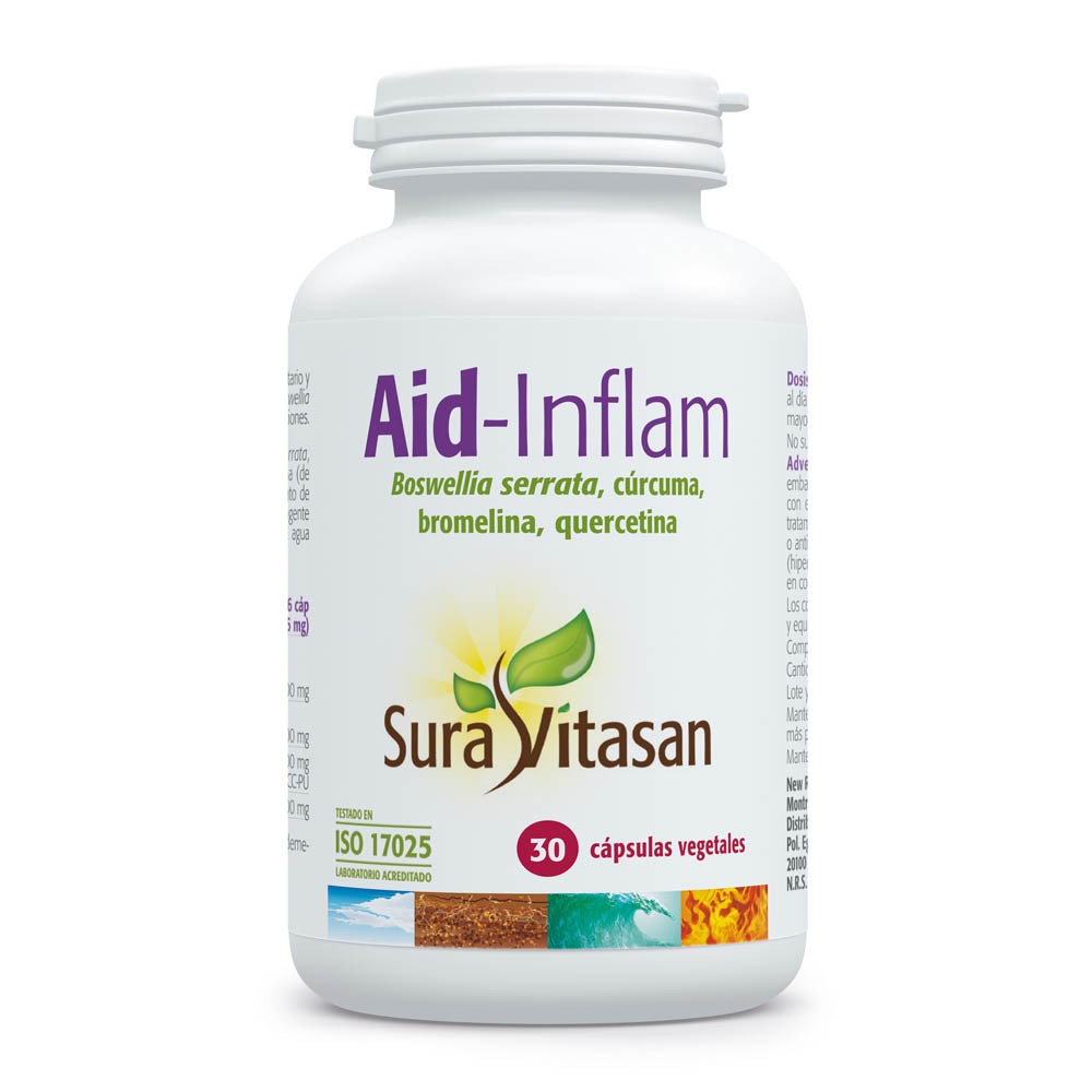 Comprar AID INFLA 30 CAP SURA VITASAN online - Farmacia Coliseum