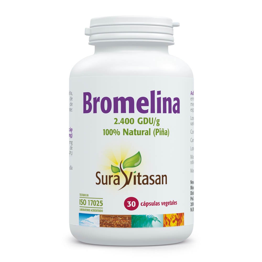 Comprar BROMELINA 500 MG 30 CAP SURA VITASAN online