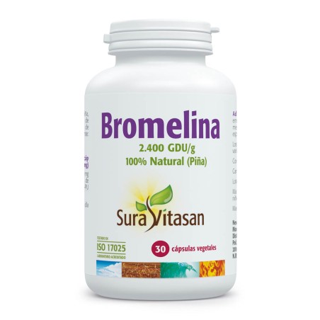 Comprar BROMELINA 500 MG 30 CAP SURA VITASAN online