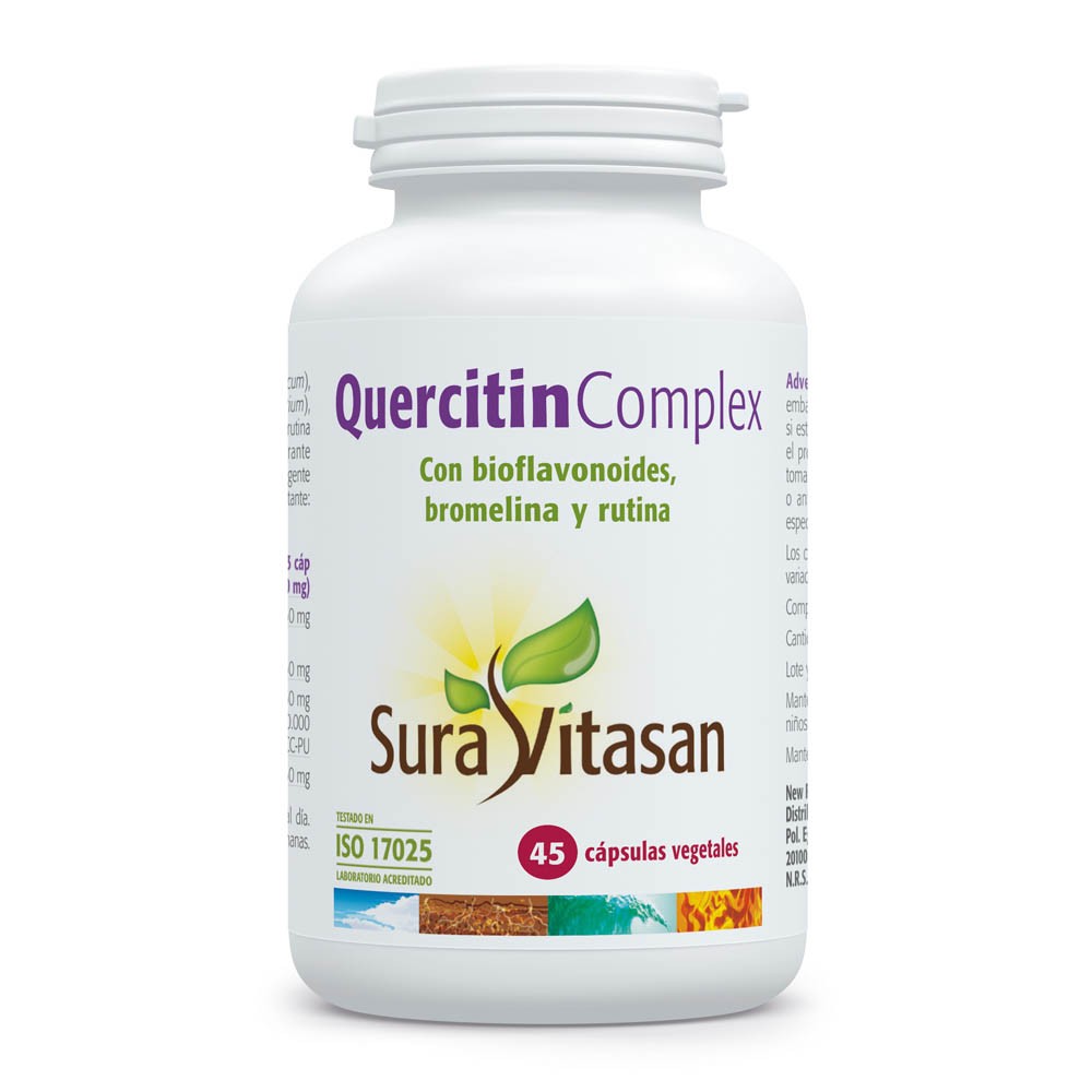 Comprar online QUERCITIN COMPLEX 45 COMP SURA VITASAN - Coliseum