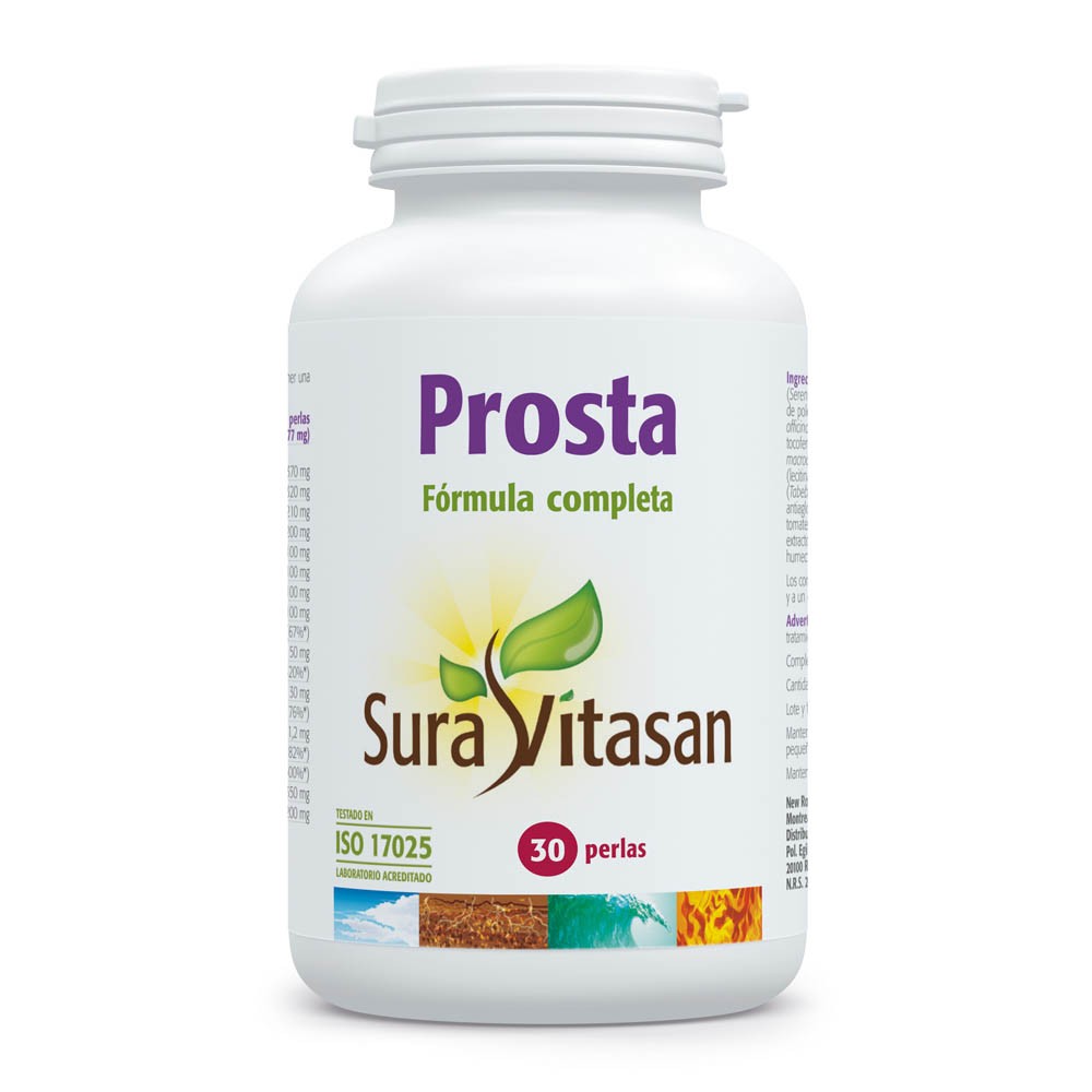 Comprar PROSTA 30 PERLAS SURA VITASAN online - Farmacia Coliseum