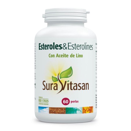 Comprar ESTEROLES Y ESTEROLINES 60 PERLAS SURA VITASAN online-Coliseum
