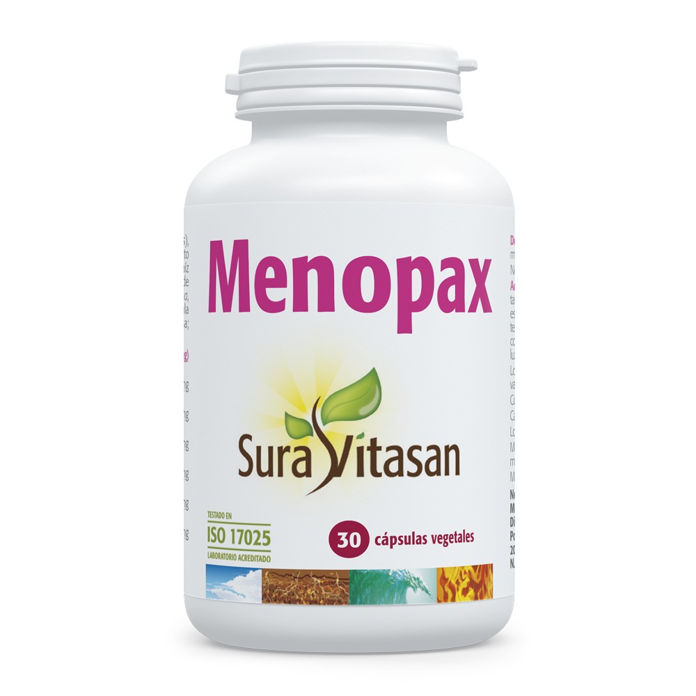 Comprar MENOPAX 30 CAP SURA VITASAN online - Farmacia Coliseum