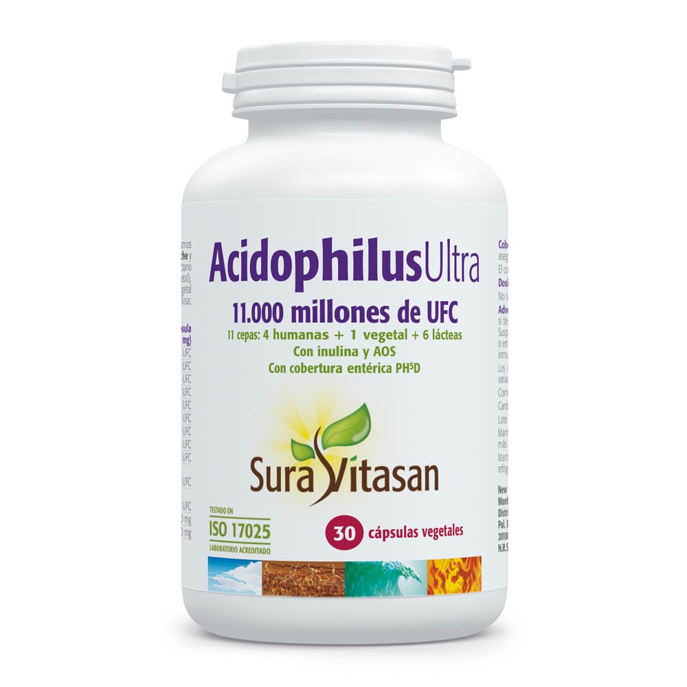 Comprar online ACIDOPHILUS ULTRA 30 CAP SURA VITASAN