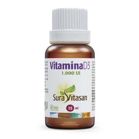 Comprar online VITAMINA D3 LIQUIDA 15 CC SURA VITASAN - Coliseum
