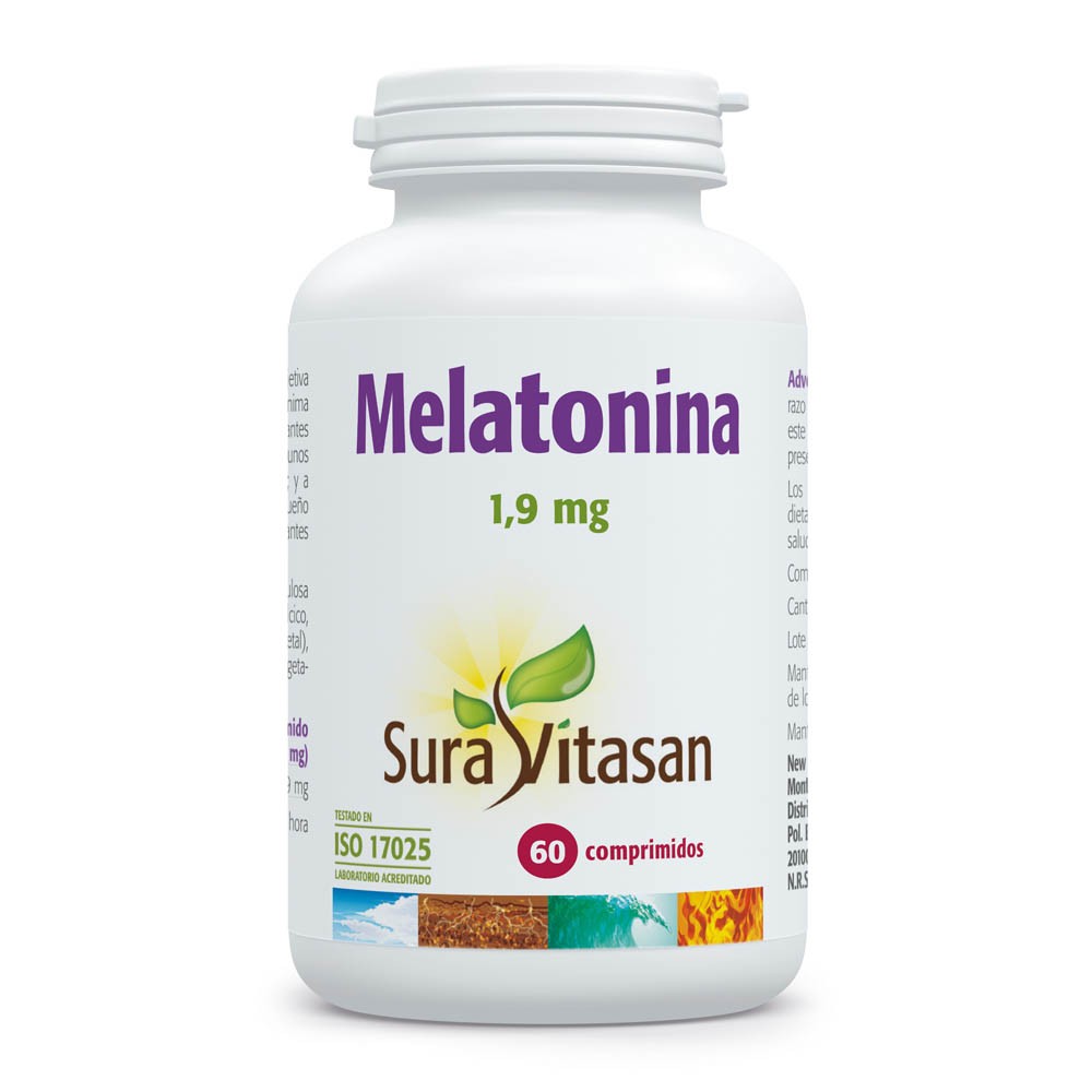 Comprar online MELATONINA 1,9 MG 60 COMP SURA VITASAN - Coliseum