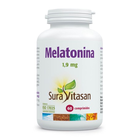 Comprar online MELATONINA 1,9 MG 60 COMP SURA VITASAN - Coliseum