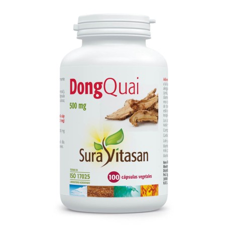 Comprar DONG QUAI RAIZ 500 MG 100 CAP SURA VITASAN online - Coliseum