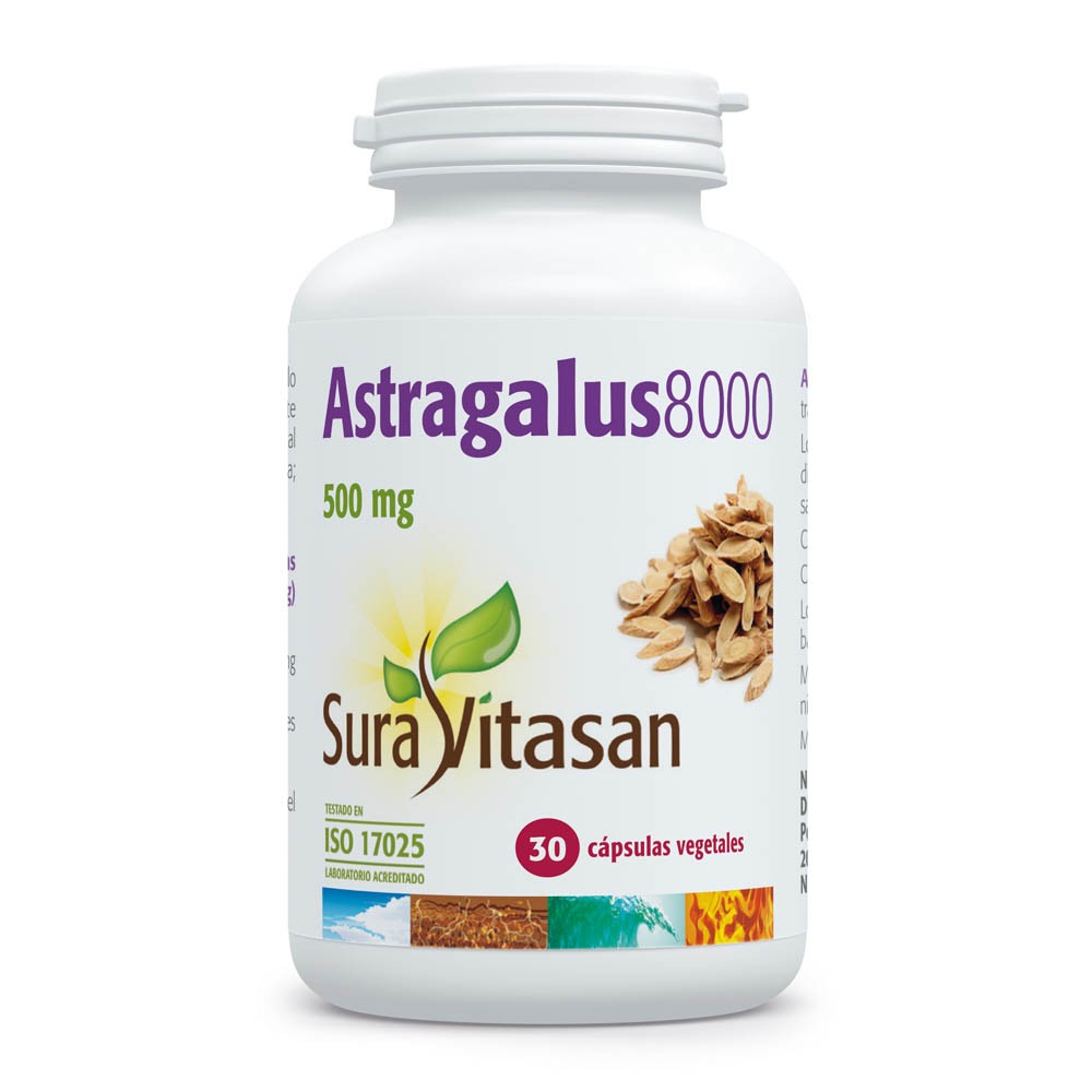 Comprar online ASTRAGALUS 8000 30 CAP SURA VITASAN - Farmacia Coliseum