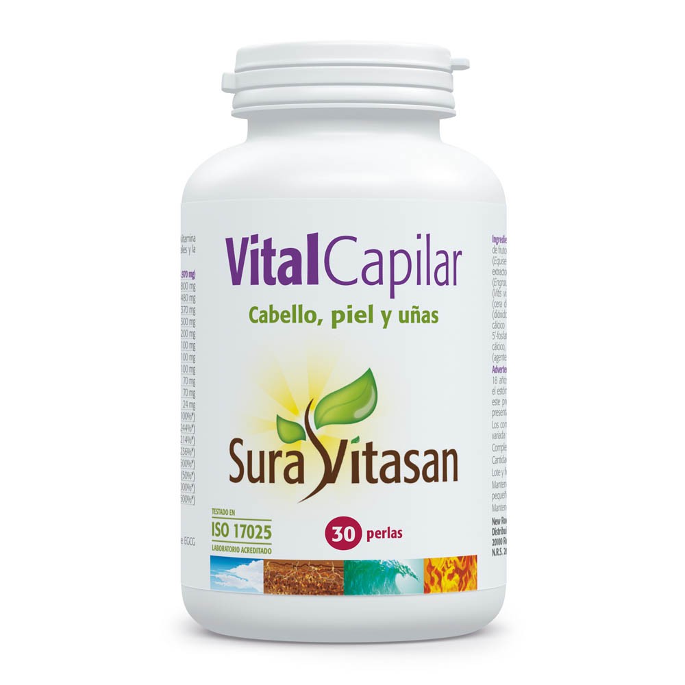 Comprar online VITALCAPILAR 30 CAP SURA VITASAN - Farmacia Coliseum