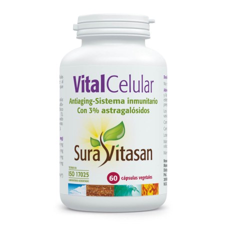 Comprar online VITALCELULAR 60 CAP SURA VITASAN - Farmacia Coliseum