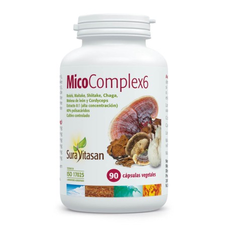 Comprar MICOCOMPLEX 6 90 CAP SURA VITASAN online - Farmacia Coliseum