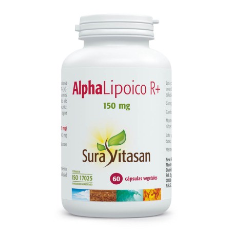 Comprar online ALPHA LIPOICO R+ 150 MG 60 CAP SURA VITASAN - Coliseum