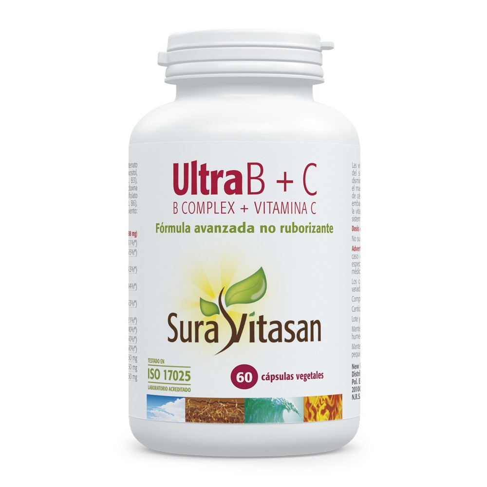 Comprar ULTRA B COMPLEX + C (FORMULA COENZIMADA) 60 CAP SURA VITASAN