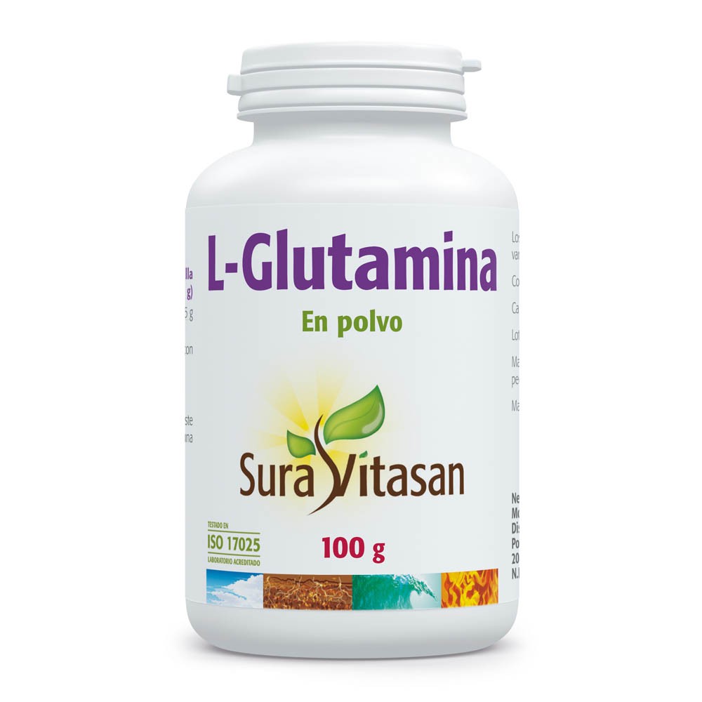 Comprar online GLUTAMINA 100 G POLVO SURA VITASAN - Farmacia Coliseum