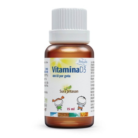 Comprar VITAMINA D3 PEQUES 15 CC SURAVITASAN online - Coliseum