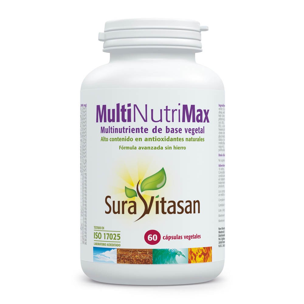 Comprar  online MULTINUTRIMAX BASE VEGETAL 60 CAP SURA VITASAN