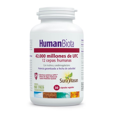 Comprar HUMANBIOTA 30 CAP SURA VITASAN online
