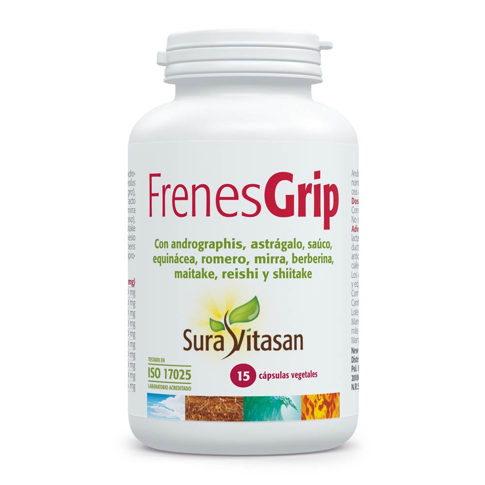 Comprar online FRENESGRIP 15 CAP SURA VITASAN - Farmacia Coliseum