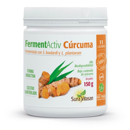 Comprar CURCUMA FERMENTADA 150 G SURA VITASAN online