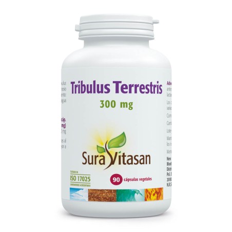 Comprar online TRIBULUS TERRESTRIS 300 MG 90 CAP SURA VITASAN
