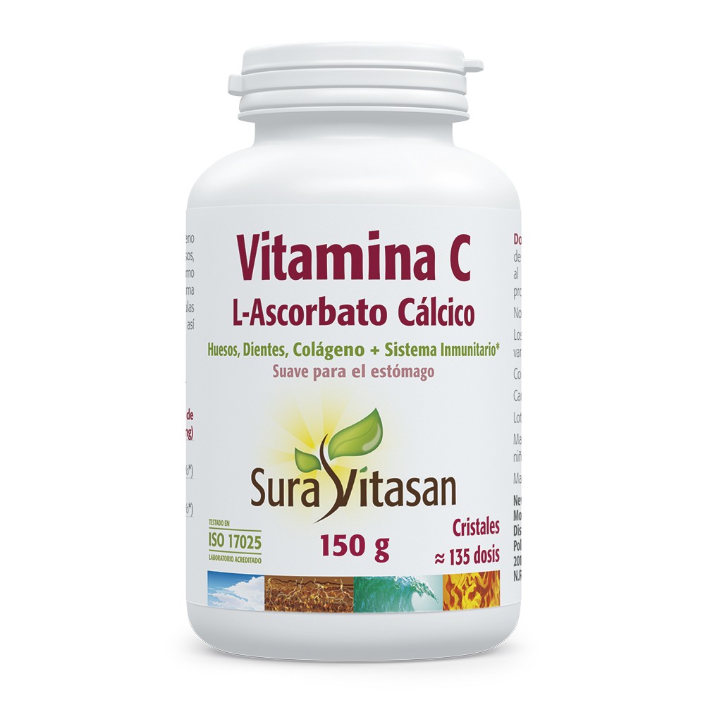 Comprar online VITAMINA C ASCOBATO CALCIO 150 G SURA VITASAN- Coliseum