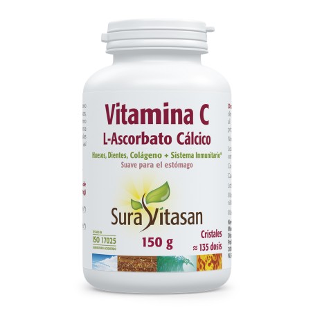 Comprar online VITAMINA C ASCOBATO CALCIO 150 G SURA VITASAN- Coliseum