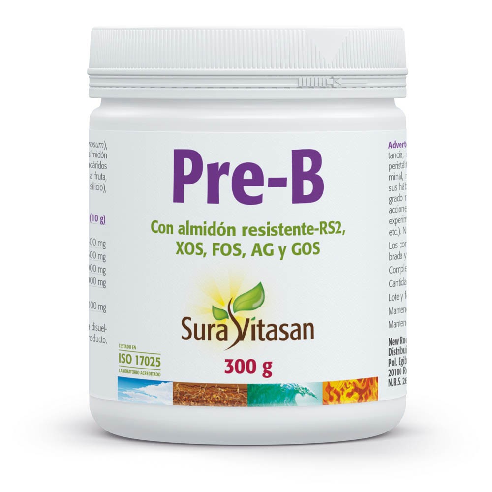 Comprar online PRE-B 5 PREBIOTICOS 300 GR SURAVITASAN - Coliseum