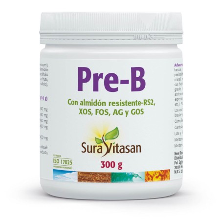 Comprar online PRE-B 5 PREBIOTICOS 300 GR SURAVITASAN - Coliseum