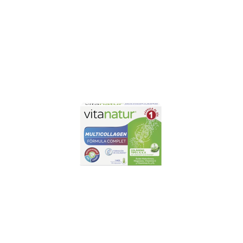 Comprar online VITANATUR MULTICOLLAGEN 30 CAPS  - Farmacia Coliseum