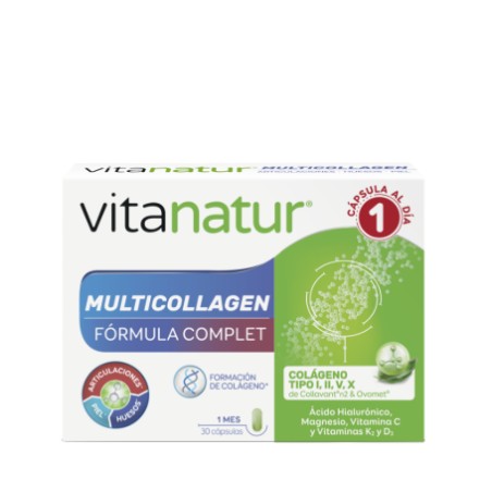 Comprar online VITANATUR MULTICOLLAGEN 30 CAPS  - Farmacia Coliseum