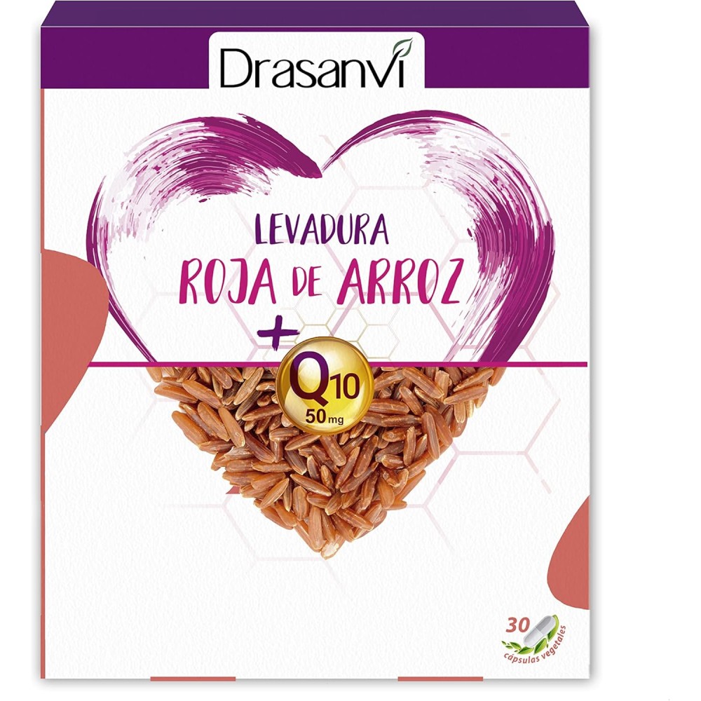 Comprar online LEVADURA ROJA DE ARROZ CON Q10 30CAP DRASANVI - Farmacia Coliseum