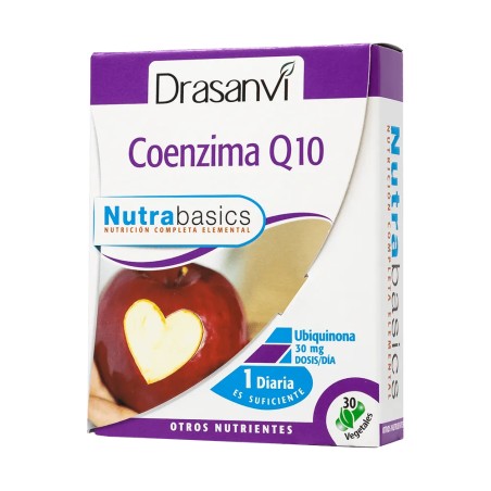 Comprar COENZIMA Q10 30 MG 30 CAP NUTRABASICS DRASANVI online