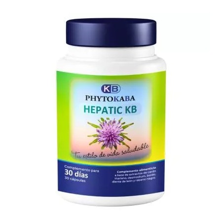 Comprar online HEPATIC KB 30 CAP PHYTOKABA - Farmacia Coliseum