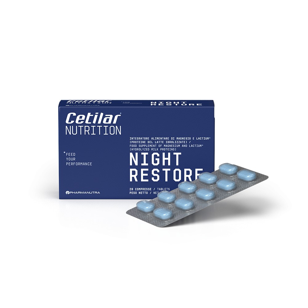 Comprar NIGHT RESTORE 20 COMPRIMIDOS CETILAR NUTRITION PHARMANUTRA