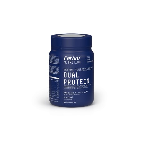 Comprar DUAL PROTEIN 1 BOTE 800G CACAO CETILAR NUTRITION PHARMANUTRA