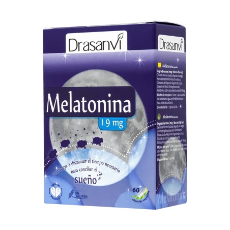 Comprar online MELATONINA  1.90 MG 60 CAPS DRASANVI - Coliseum