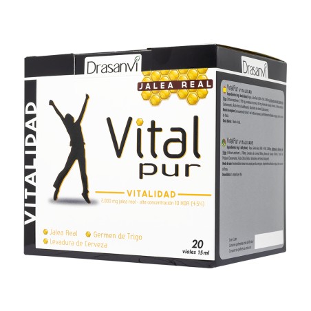 Comprar VITALPUR VITALIDAD 20 VIALES DRASANVI online - Coliseum