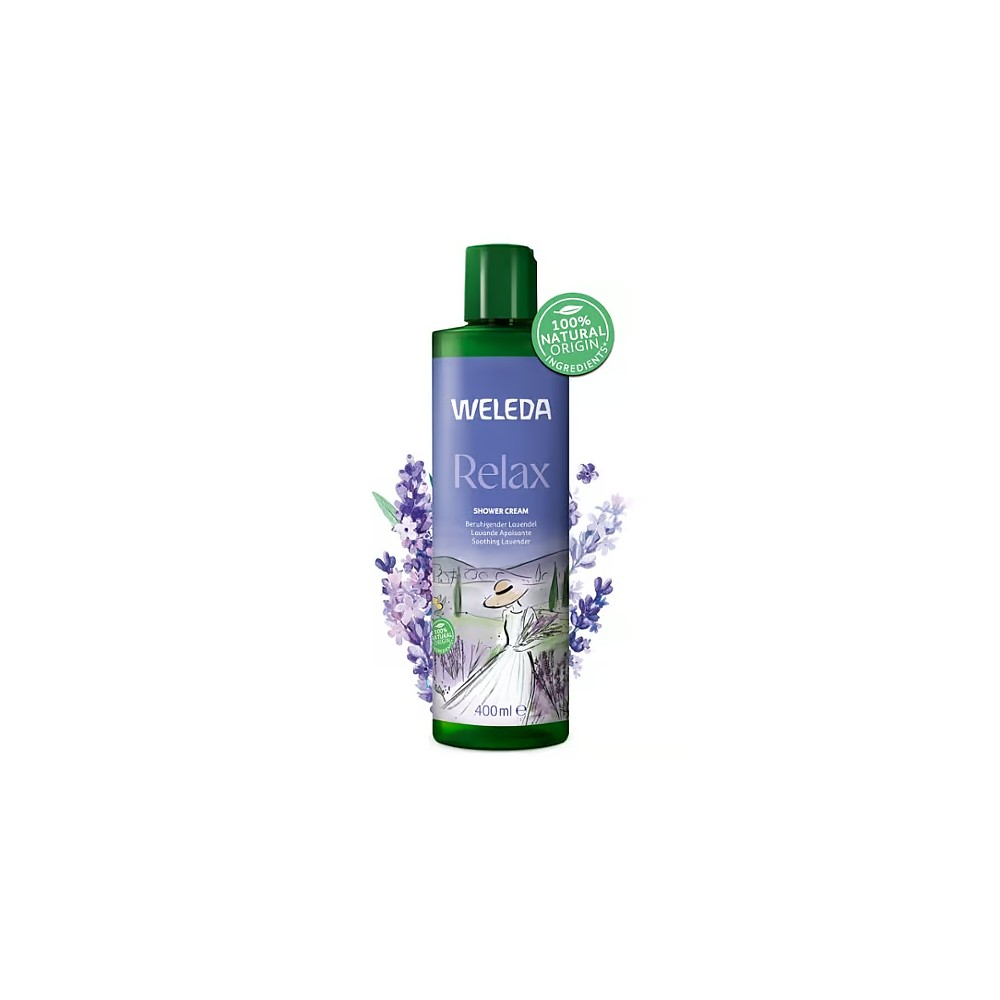 Comprar WELEDA GEL DUCHA RELAX LAVANDA 400 ML online - Coliseum